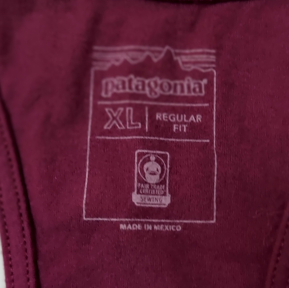 Patagonia Graphic Tank Top Woman's Purple Size XL - Picture 6 of 6